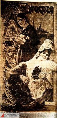Fiesta patronales en honor de Nuestra Señora del Pilar 1914 Zaragoza